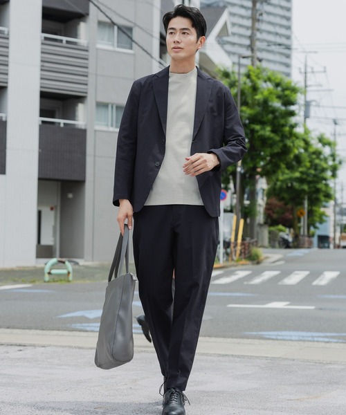 GLOBAL WORK（グローバルワーク）の「リッチクリーンジャケットインTシャツ/半袖/288507（Tシャツ/カットソー・メンズ・ホワイト/ライトグレー/ブラック・SMALL/LARGE/X-LARGE/MEDIUM）」の20枚目の写真