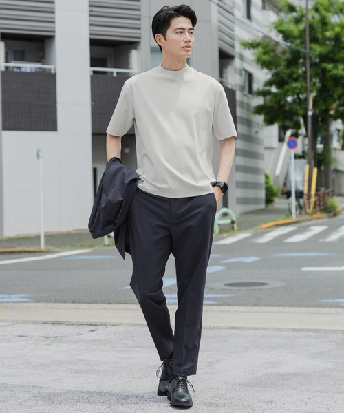 GLOBAL WORK（グローバルワーク）の「リッチクリーンジャケットインTシャツ/半袖/288507（Tシャツ/カットソー・メンズ・ホワイト/ライトグレー/ブラック・SMALL/LARGE/X-LARGE/MEDIUM）」の22枚目の写真