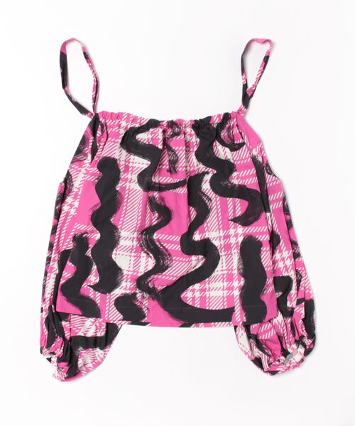 Vivienne Westwoodピンク系チェック 半袖シャツ 重ね襟 Vivienne Westwood（ヴィヴィアンウエストウッド）の「ﾋﾟﾝｸﾀｰﾀﾝｽｸｲｸﾞﾙ
