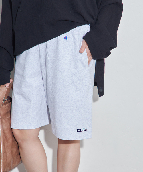 CHAMPION×JOURNAL STANDARD by HOLIDAY】ハーフパンツ