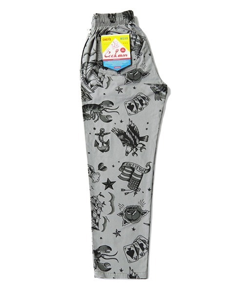 COOKMAN（クックマン）の「Cookman クックマン シェフパンツ イージーパンツ Old Tattoo Gray（その他パンツ・メンズ・グレー・MEDIUM/LARGE）」の6枚目の写真