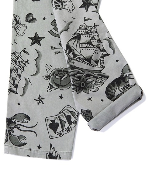 COOKMAN（クックマン）の「Cookman クックマン シェフパンツ イージーパンツ Old Tattoo Gray（その他パンツ・メンズ・グレー・MEDIUM/LARGE）」の8枚目の写真