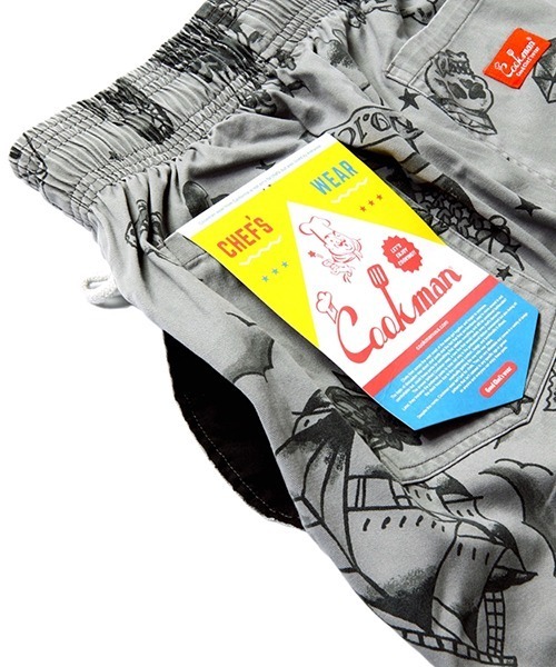 COOKMAN（クックマン）の「Cookman クックマン シェフパンツ イージーパンツ Old Tattoo Gray（その他パンツ・メンズ・グレー・MEDIUM/LARGE）」の9枚目の写真