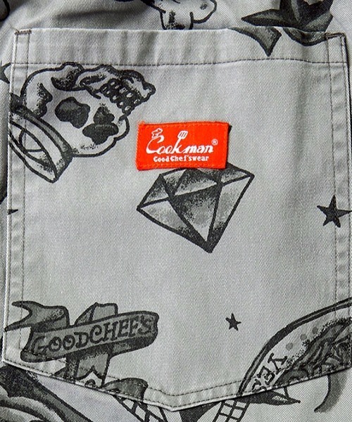 COOKMAN（クックマン）の「Cookman クックマン シェフパンツ イージーパンツ Old Tattoo Gray（その他パンツ・メンズ・グレー・MEDIUM/LARGE）」の12枚目の写真