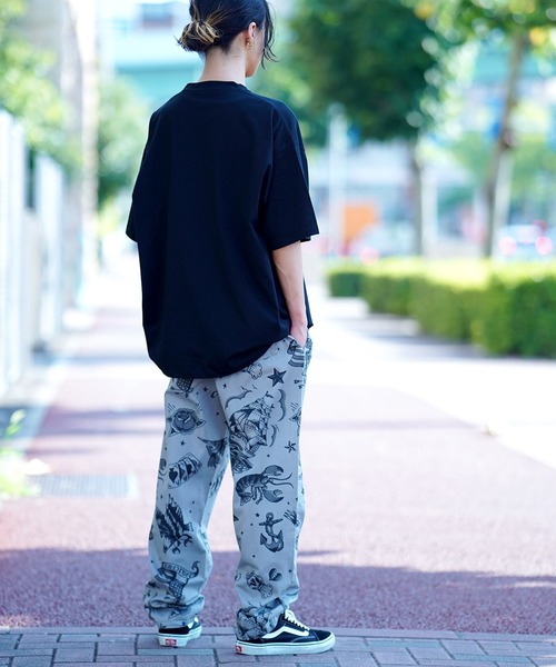 Cookman クックマン シェフパンツ イージーパンツ Old Tattoo Gray