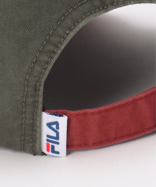 FILA（フィラ）の「FILA 2 TONE 6P CAP（キャップ・レディース・ブラウン/チャコール/エンジ・ONESIZE）」の11枚目の写真