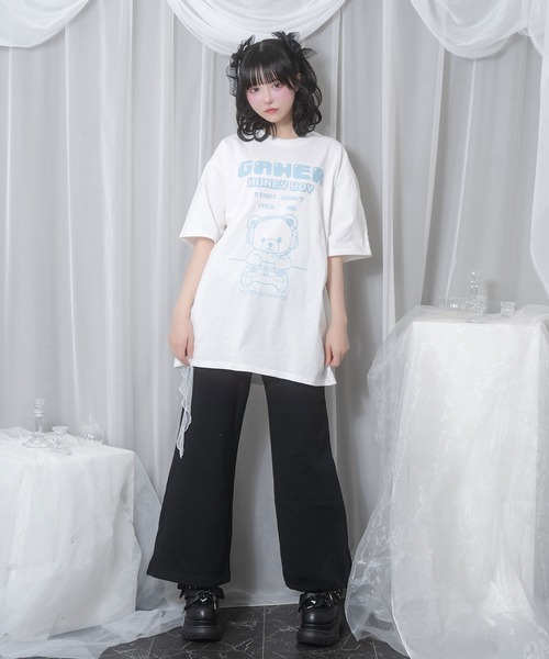tシャツ Gaming シナモンTシャツ レディース デビルカラーシナモンTシャツ – BUNNY APARTMENT