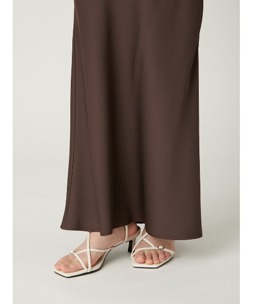 ドレープサテンキャミワンピース／ウォッシャブル（ワンピース）｜FRAY