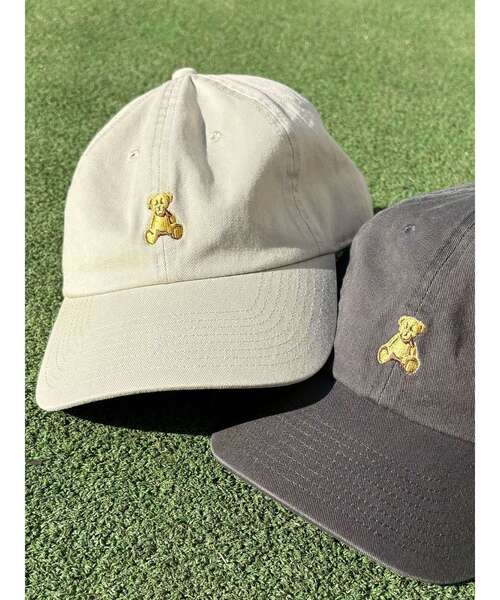 POLO BCS(ポロ ビーシーエス)の「【POLO BCSコラボ】ベアキャップ(キャップ・レディース・ベージュ/チャコールグレー・FREE)」の3枚目の写真