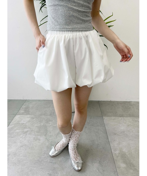 PHILLY(フィリー)の「【PHILLY】バルーンショートパンツ(その他パンツ・レディース・ホワイト/ブラック/グレー・FREE)」の5枚目の写真