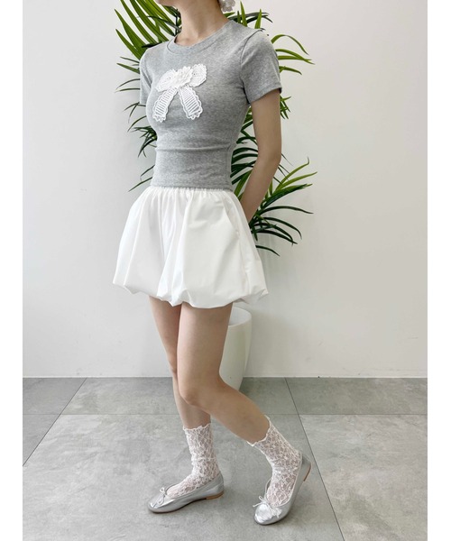 PHILLY(フィリー)の「【PHILLY】バルーンショートパンツ(その他パンツ・レディース・ホワイト/ブラック/グレー・FREE)」の10枚目の写真