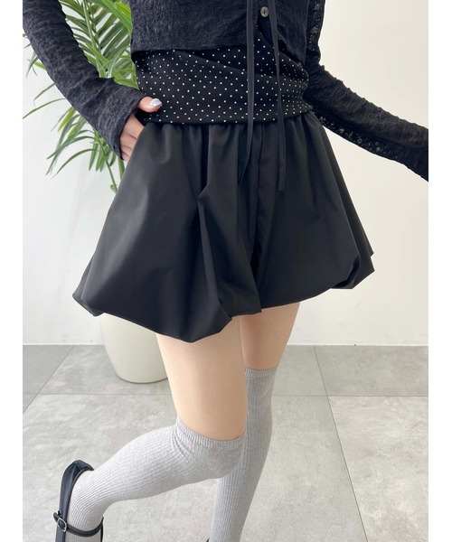 PHILLY(フィリー)の「【PHILLY】バルーンショートパンツ(その他パンツ・レディース・ホワイト/ブラック/グレー・FREE)」の11枚目の写真