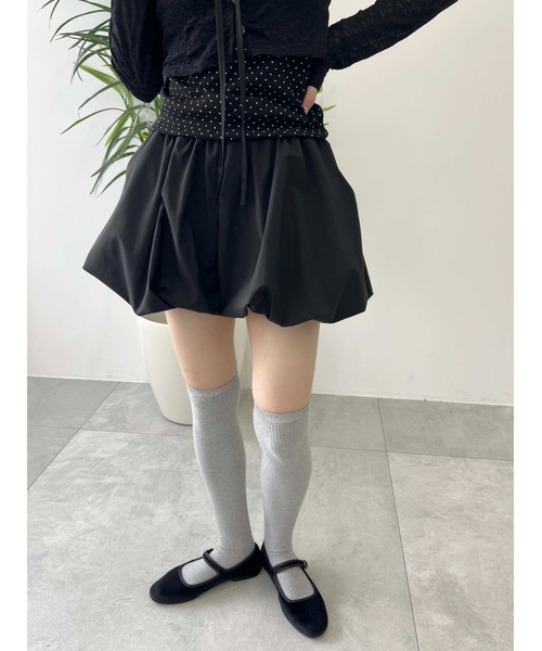 PHILLY(フィリー)の「【PHILLY】バルーンショートパンツ(その他パンツ・レディース・ホワイト/ブラック/グレー・FREE)」の14枚目の写真