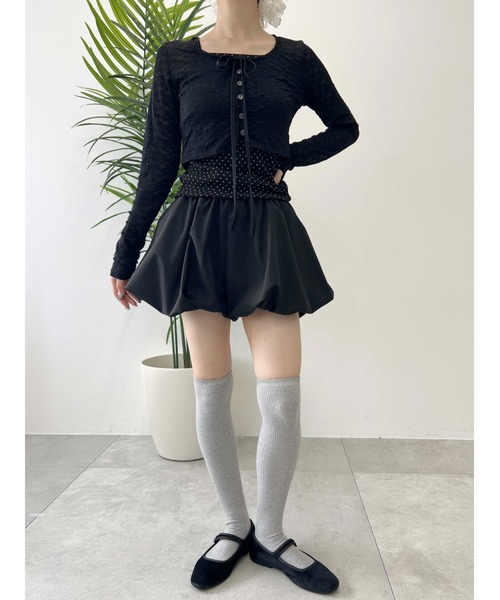 PHILLY(フィリー)の「【PHILLY】バルーンショートパンツ(その他パンツ・レディース・ホワイト/ブラック/グレー・FREE)」の17枚目の写真