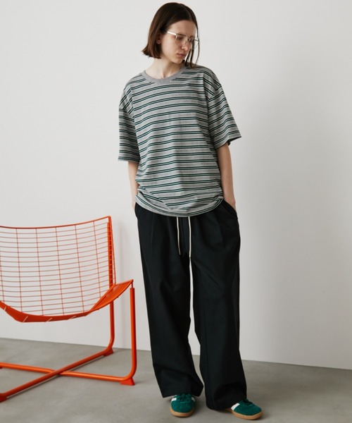 Auntie Rosa Holiday(アンティローザホリデー)の「ワイドレッグチノスラックス / サイズ展開あり(その他パンツ・レディース・ブラック/ベージュ/ダークネイビー・SMALL/MEDIUM)」の5枚目の写真