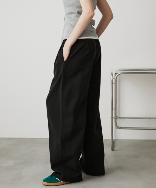 Auntie Rosa Holiday(アンティローザホリデー)の「ワイドレッグチノスラックス / サイズ展開あり(その他パンツ・レディース・ブラック/ベージュ/ダークネイビー・SMALL/MEDIUM)」の10枚目の写真