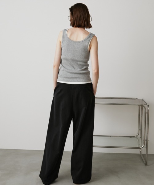 Auntie Rosa Holiday(アンティローザホリデー)の「ワイドレッグチノスラックス / サイズ展開あり(その他パンツ・レディース・ブラック/ベージュ/ダークネイビー・SMALL/MEDIUM)」の13枚目の写真