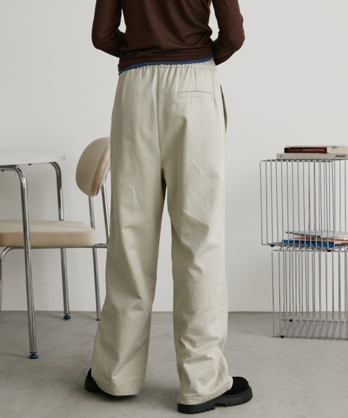 Auntie Rosa Holiday(アンティローザホリデー)の「ワイドレッグチノスラックス / サイズ展開あり(その他パンツ・レディース・ブラック/ベージュ/ダークネイビー・SMALL/MEDIUM)」の6枚目の写真