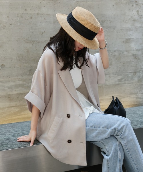 model：156cm 着用サイズ：FREE