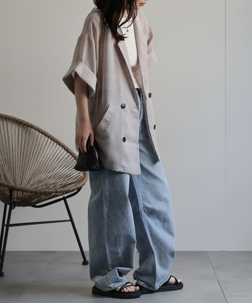 model：156cm 着用サイズ：FREE