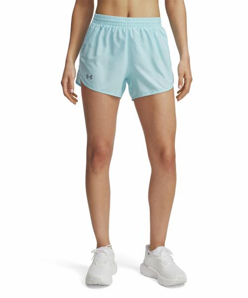 UNDER ARMOUR(アンダーアーマー)の「UAフライバイ ショーツ(ランニング/レディース)(その他パンツ・レディース・ブルー系・L/XL/S/M)」の1枚目の写真