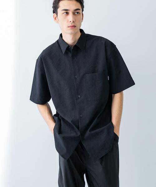 THOUSAND MILE(サウザンドマイル)の「『別注』THOUSAND MILE×UR WASHER CODE SHIRTS(シャツ/ブラウス・メンズ・ブルー系その他/ブラック/チャコールグレー・SMALL/MEDIUM/LARGE)」の5枚目の写真
