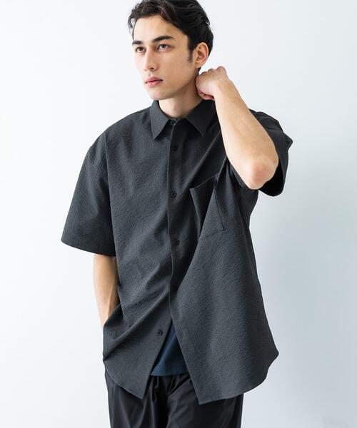 THOUSAND MILE(サウザンドマイル)の「『別注』THOUSAND MILE×UR WASHER CODE SHIRTS(シャツ/ブラウス・メンズ・ブルー系その他/ブラック/チャコールグレー・SMALL/MEDIUM/LARGE)」の19枚目の写真