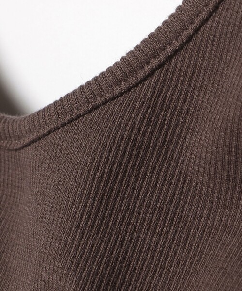 BEAMS HEART（ビームスハート）の「カップ付き クロップド タンクトップ（タンクトップ・レディース・チャコールグレー/ブラウン/ホワイト系その他5・FREE）」の22枚目の写真