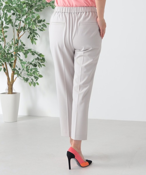 GALLORIA(ギャローリア)の「【キレメクパンツ】2wayストレッチ テーパードパンツ(その他パンツ・レディース・ライトベージュ/レモンイエロー/ライトブルー/ネイビー・LL/S/M/L)」の6枚目の写真