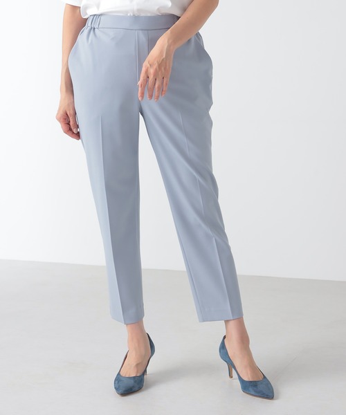 GALLORIA(ギャローリア)の「【キレメクパンツ】2wayストレッチ テーパードパンツ(その他パンツ・レディース・ライトベージュ/レモンイエロー/ライトブルー/ネイビー・LL/S/M/L)」の9枚目の写真