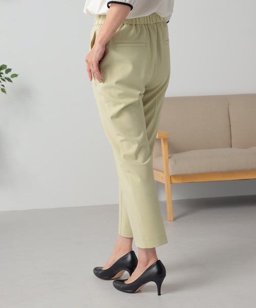 GALLORIA(ギャローリア)の「【キレメクパンツ】2wayストレッチ テーパードパンツ(その他パンツ・レディース・ライトベージュ/レモンイエロー/ライトブルー/ネイビー・LL/S/M/L)」の17枚目の写真