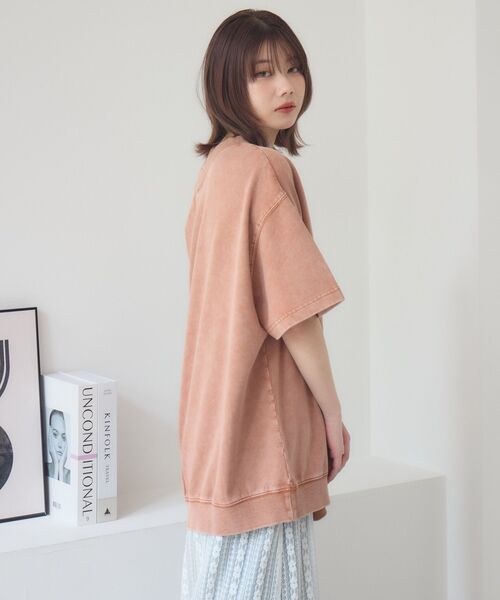 RETRO GIRL(レトロガール)の「ワンショルスウェットTEE(スウェット・レディース・ホワイト系その他/キャメル/ライトグレー・FREE)」の10枚目の写真
