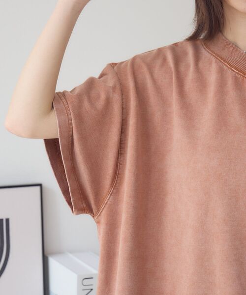 RETRO GIRL(レトロガール)の「ワンショルスウェットTEE(スウェット・レディース・ホワイト系その他/キャメル/ライトグレー・FREE)」の6枚目の写真