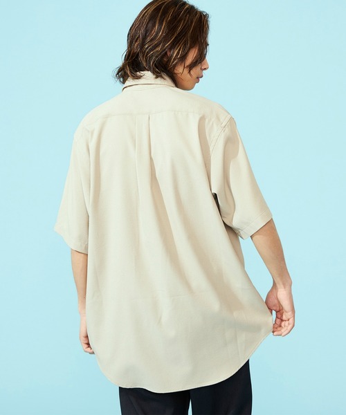 Lee(リー)の「Lee/リー【涼】シアサッカーハーフスリーブシャツ /半袖シャツ/軽量シャツ/ストライプシャツ(シャツ/ブラウス・メンズ・モカ/ネイビー/ブラック・MEDIUM/X-LARGE/LARGE/SMALL)」の12枚目の写真