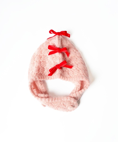 HOLIDAY（ホリデイ）の「FLOWER KNIT CAP フラワーニットキャップ