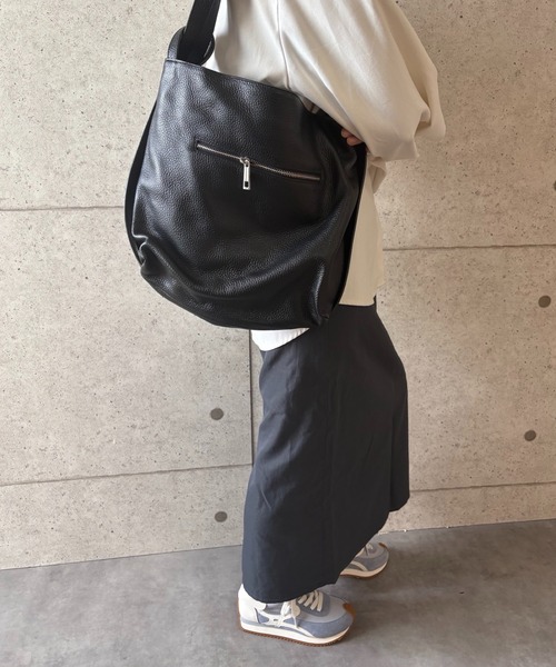 Lilimill(リリミル)の「2wayレザーバッグ(ショルダーバッグ・レディース・ライトグリーン/ミント/ライトパープル/ブラック/ダークブラウン/ダークグレー・FREE)」の21枚目の写真