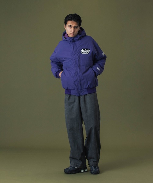 XLARGE（エクストララージ）の「OVAL LOGO WIDE PANTS（その他パンツ・メンズ・グレー/チャコール・30inch/32inch/34inch/36inch）」の9枚目の写真