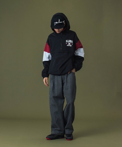 XLARGE（エクストララージ）の「OVAL LOGO WIDE PANTS（その他パンツ・メンズ・グレー/チャコール・30inch/32inch/34inch/36inch）」の10枚目の写真