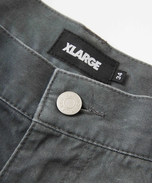 XLARGE（エクストララージ）の「OVAL LOGO WIDE PANTS（その他パンツ・メンズ・グレー/チャコール・30inch/32inch/34inch/36inch）」の22枚目の写真
