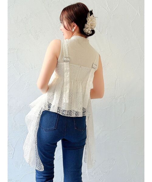 dazzlin（ダズリン）の「ハイウエストカプリパンツ（その他パンツ・レディース・ブルー/インディゴブルー・MEDIUM/SMALL）」の20枚目の写真