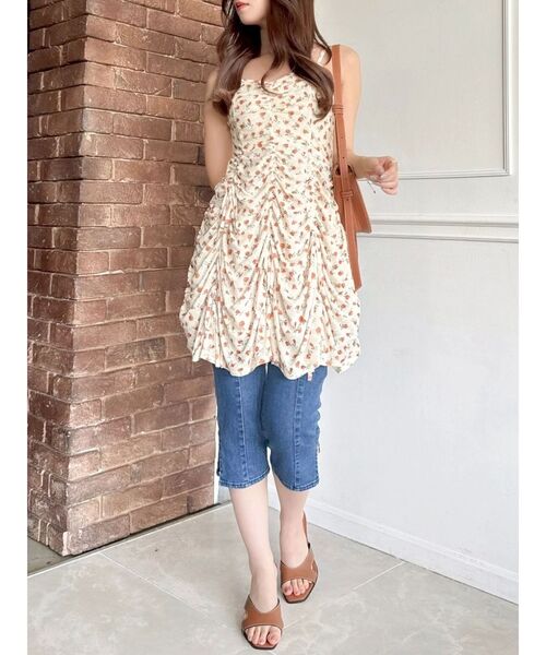 dazzlin（ダズリン）の「ハイウエストカプリパンツ（その他パンツ・レディース・ブルー/インディゴブルー・MEDIUM/SMALL）」の21枚目の写真