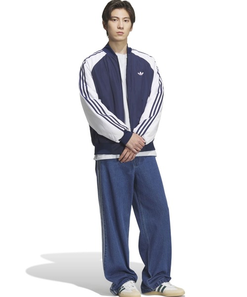 adidas(アディダス)の「adidas STANDARD10 JKT / アディダス スタンダード 10 ジャケット(その他アウター・メンズ・インディゴブルー・M/S/XXL/XL/L)」の12枚目の写真