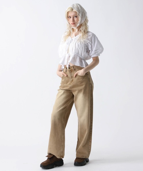 FOREVER 21（フォーエバー トゥエンティーワン）の「【2025SS】フェイクスエードモカシン（モカシン/デッキシューズ・レディース・ブラウン/ブラック・MEDIUM/LARGE）」の5枚目の写真