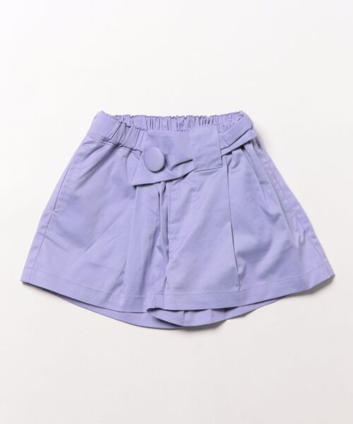 maarook（マルーク）の「ライトストレッチツイルキュロット（その他パンツ・キッズ・ネイビー/パープル/グリーン・90cm/110cm/100cm/120cm/130cm）」の3枚目の写真