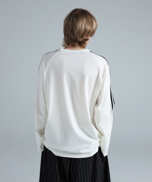 Y-3(ワイスリー)の「Y-3 LONG SLEEVE TEE 3-STRIPES(Tシャツ/カットソー・メンズ・ライトホワイト・SMALL/MEDIUM/LARGE/X-SMALL/X-LARGE)」の4枚目の写真