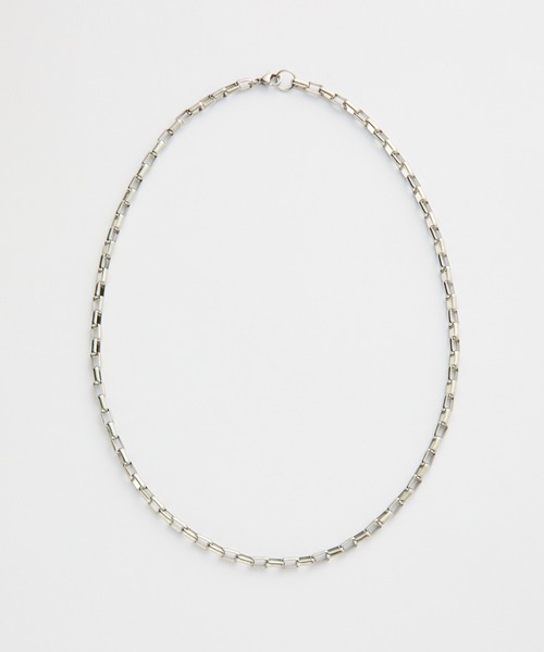 COLONY 2139（コロニートゥーワンスリーナイン）の「スクエアチェーンネックレス（ネックレス・メンズ・シルバー・FREE）」の14枚目の写真