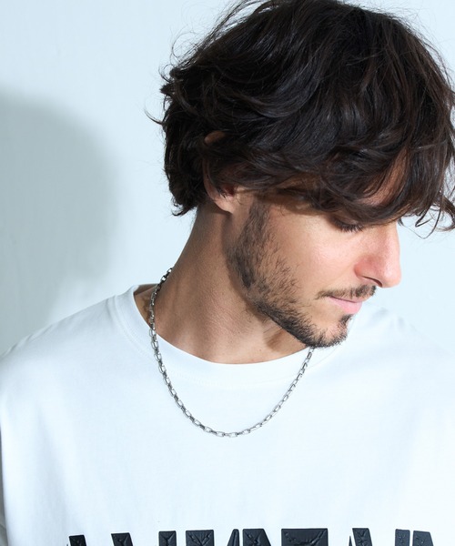 COLONY 2139（コロニートゥーワンスリーナイン）の「スクエアチェーンネックレス（ネックレス・メンズ・シルバー・FREE）」の20枚目の写真