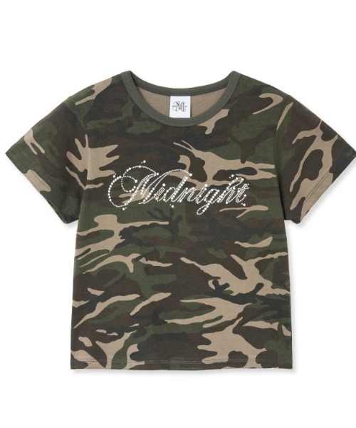 Tシャツ・カットソー MIDNIGHT MOVE camo t A'GEM/9 × .kom 『MIDNIGHT MOVE/ミッドナイトムーブ』 CAMO T
