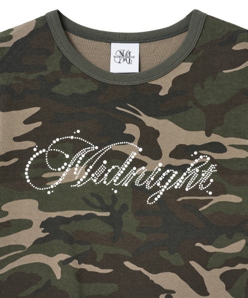 Tシャツ・カットソー MIDNIGHT MOVE camo t A'GEM/9 × .kom 『MIDNIGHT MOVE/ミッドナイトムーブ』 CAMO T