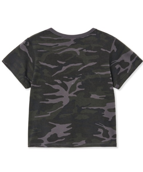 tシャツ A'GEM/9 × .kom 「MIDNIGHT MOVE/ミッドナイトムーブ」 CAMO T-SHIRT/カモ半袖Tシャツ レディース A'GEM/9 × .kom 『MIDNIGHT MOVE/ミッドナイトムーブ』 CAMO T